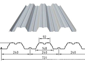 YX51-240-720,decking floor sheet,deck floor,floor deck,multiple building decking sheet
