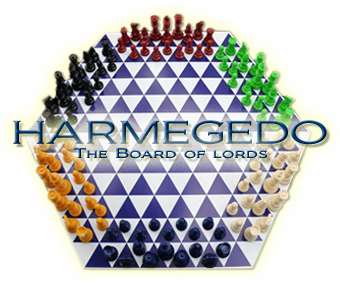 Harmegedo 6 Player Chess Logo.