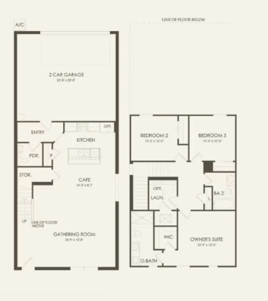 The Benton Floor Plan by Pulte Homes at The Grow Orlando