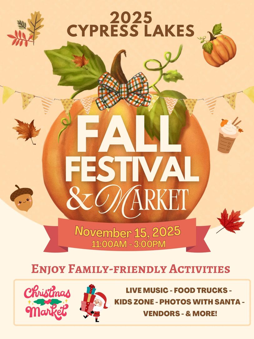 Cypress Lakes East Orlando Fall Festival
