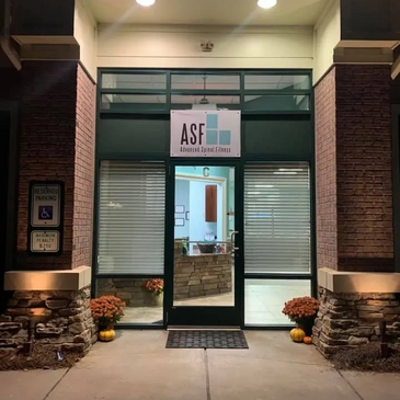 Front entrance to Advanced Spinal Fitness chiropractic office in Mooresville, NC.