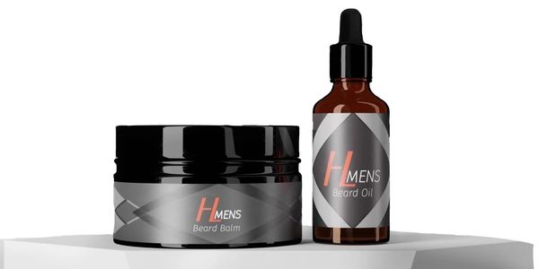 Rendering photo of our Highlight Light Men’s Beard Bundle. This bundle contain our Highlight Men’s B