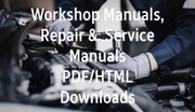 Workshop Manuals, Repair & Service Manuals
PDF/HTML Downloads