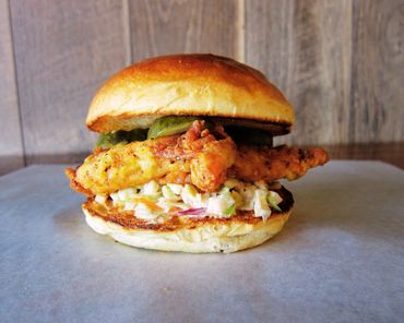 Best fried or grilled chicken sandwich in Brandon FL. Best Coleslaw in Brandon FL. lunch, Dinner