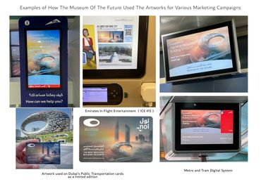 Campaign Development for Museum Of The Future Dubai, photography by ahmad alnaji