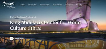 Saudi Tourism Website