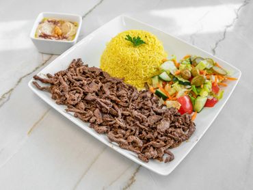 Beef Shawarma Plate