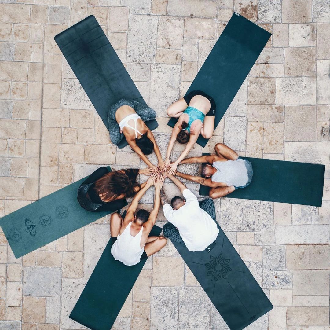 Yoga session in Beirut led by wellness coach – stress relief and yoga in Lebanon & Riyadh.