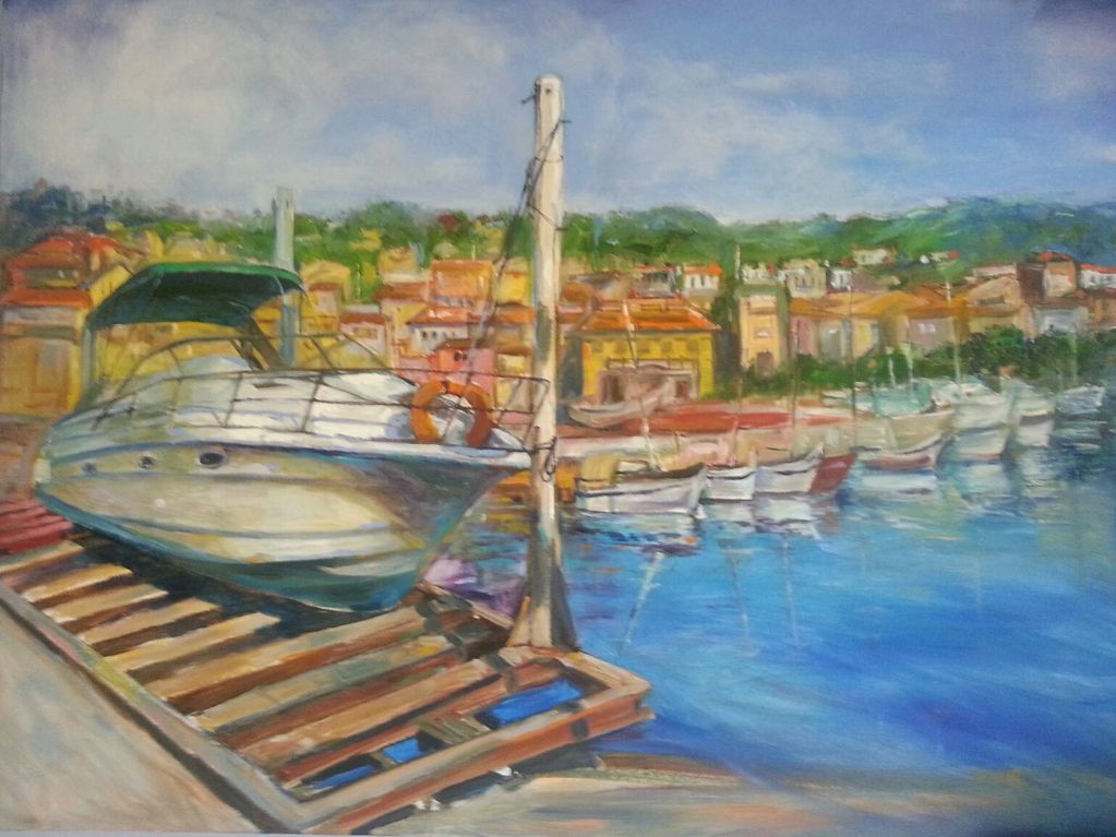 PORT DE CASSIS
2017
24 inx 34in
Oil on canvas