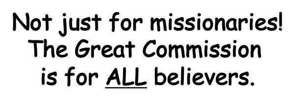 Message about the Great Commission for all believers.