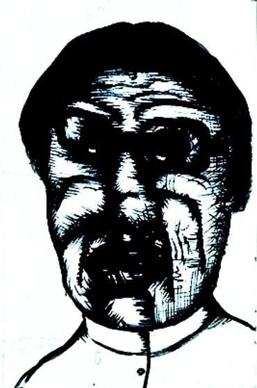 A hard working kitchen porter.