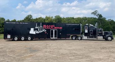 Recruiting truck for orientation and new hire meets