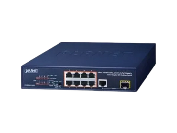 Router Switch Access Point Extensor de Rango Ethernet Camara Inyector PoE Planet