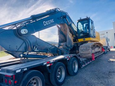 Construction Equipment Over Weight Service