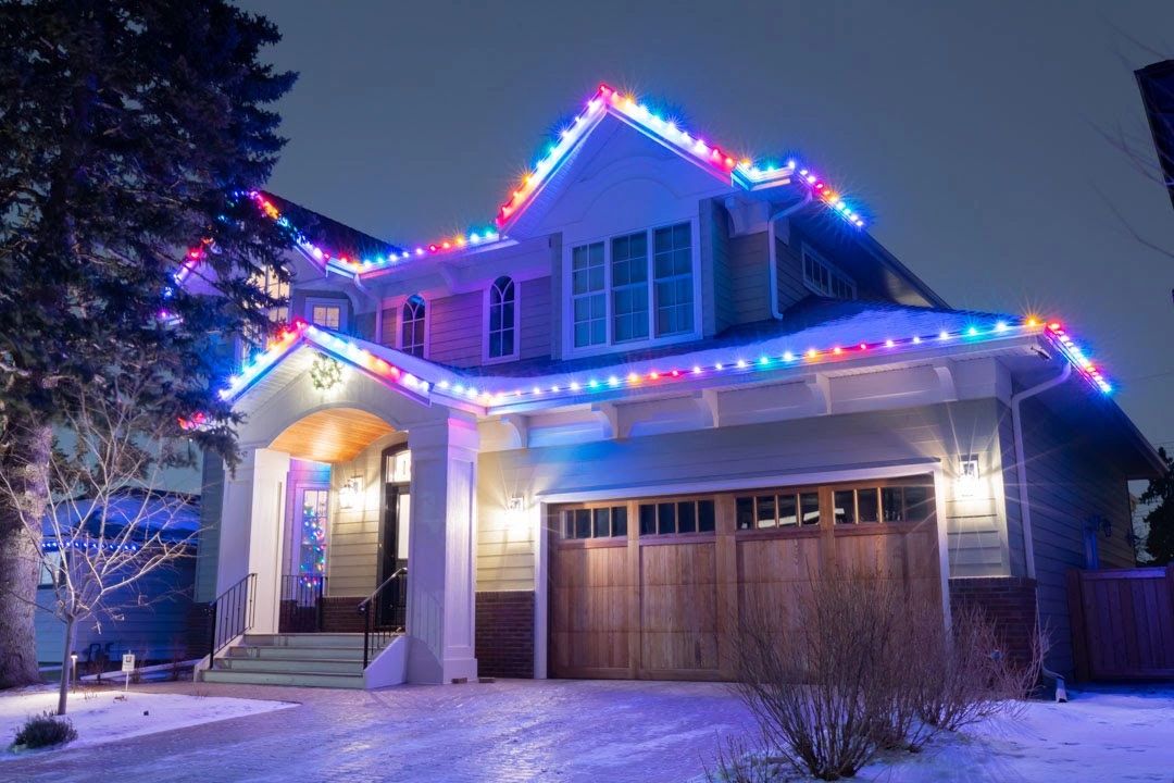Multicolor Round  Christmas Lights (G30)  Bulbs