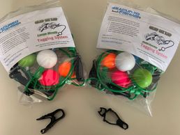 Largemouth Kit on the left & Multi-species kit on the right.