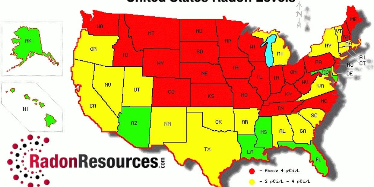 Radon Map
Illinois radon map
