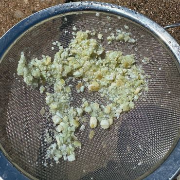 Water heater sediment build up.