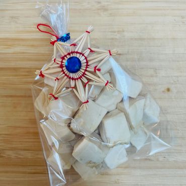 50g of Maple Marshmallows in our Christmas Packaging