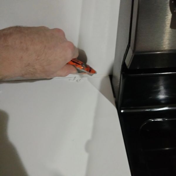 CAULK REMOVAL DURING CAULK REMOVAL BEFORE RE INSTALLATION OF CAULK BY THE GROUT DYE'R