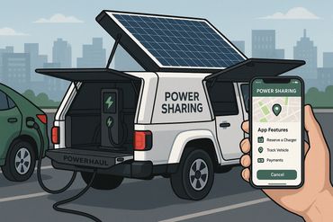 Find mobile emergency chargers instantly through the Power Sharing™ app.