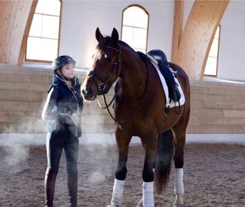 Alessandra and Toby in Helsingborg, Sweden.