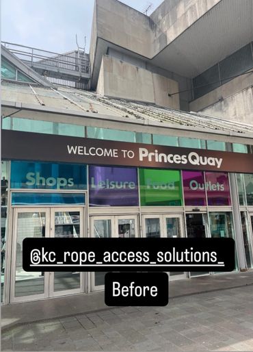 A before image of the PQ project not cleaning or maintained in over 10 years.