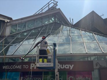 futher images of Princess Quay shopping centre clean and maintenance