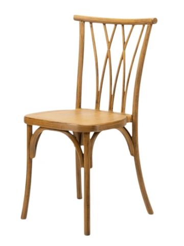 Willow chair in light brown.