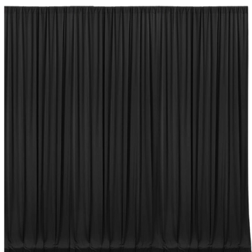 Backdrop panel in black.