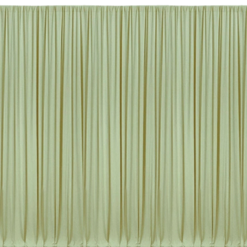 Backdrop panel in light green.