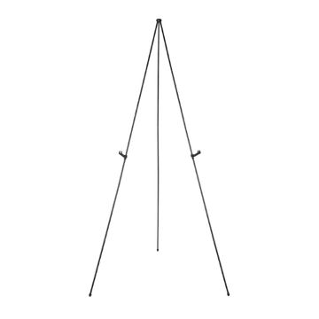 Black easel.