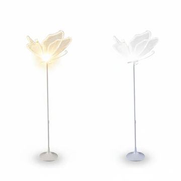 LED Butterfly props that light up with warm light and bright light.