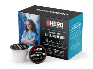Lifeline's blend of Central American medium roast coffee,12-count box Keurig 1.0 and 2.0 brewers