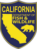California Department of Fish and Wildlife badge