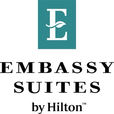Embassy Suites by Hilton logo.