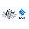 The Australian coat of arms and ASIC logo side by side.