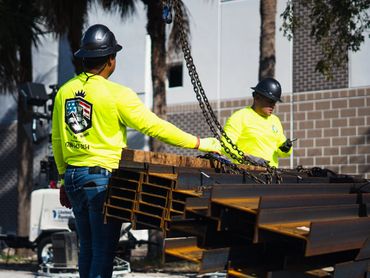 STEEL STRUCTURE ERECTION