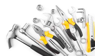 Ferreteria elementos manuales de golpe fijación y ajuste