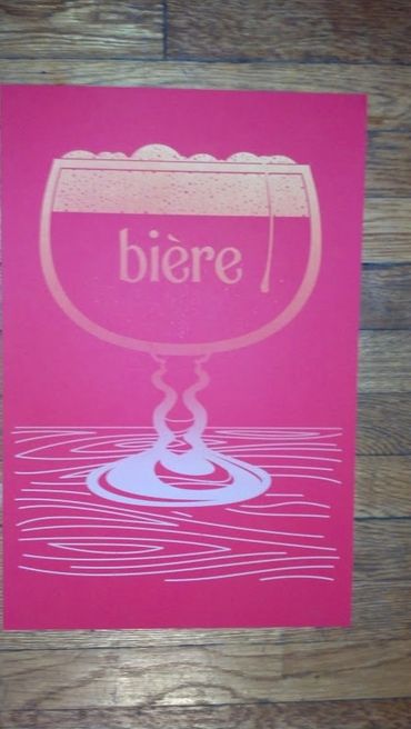 Jason Taylor RVA Art Print Hop Beer Screens 'n' Suds