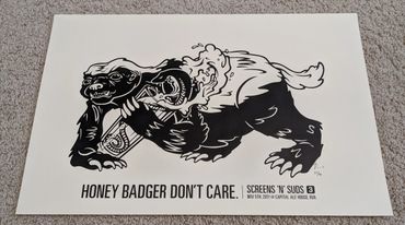 Andrew Stronge Screens 'n' Suds - Art Hop Beer Print