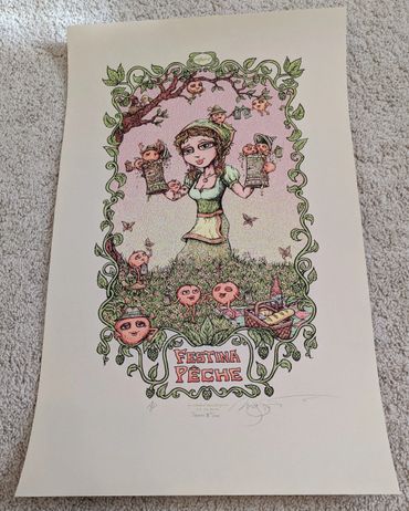 Marq Spusta "Dogfish Head" RVA Art Print Hop Beer Screens 'n' Suds