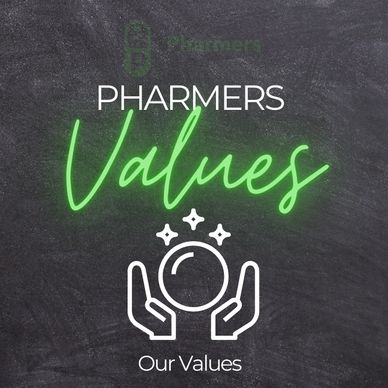 Pharmers Academy Values