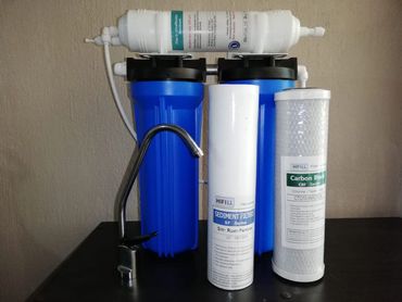 filtro purificador de agua con membrana de ultrafiltración