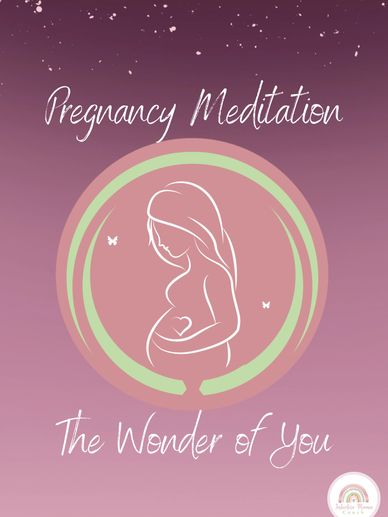 Cover for a meditation with a pregnant woman