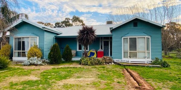 Weatherboard farm house