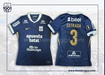 CAMISETA ALIANZA LIMA 2025
Modelo Copa Libertadores
Etiqueta Dorada
Talla L
Precio s/. 450