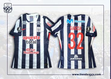CAMISETA ALIANZA LIMA 2026
Modelo Copa Libertadores
Etiqueta Dorada
Talla L
Precio s/. 450