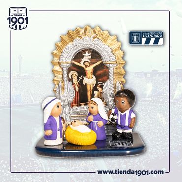 ARTESANÍA SEÑOR DE LOS MILAGROS
Producto Oficial Alianza Lima
Precio s/.79.90