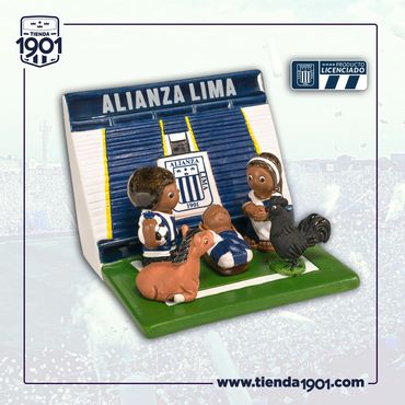 ARTESANÍA NACIMIENTO ALIANZA LIMA
Producto Oficial Alianza Lima
Tamaño 8.5x8.5cm
Precio s/.79.90